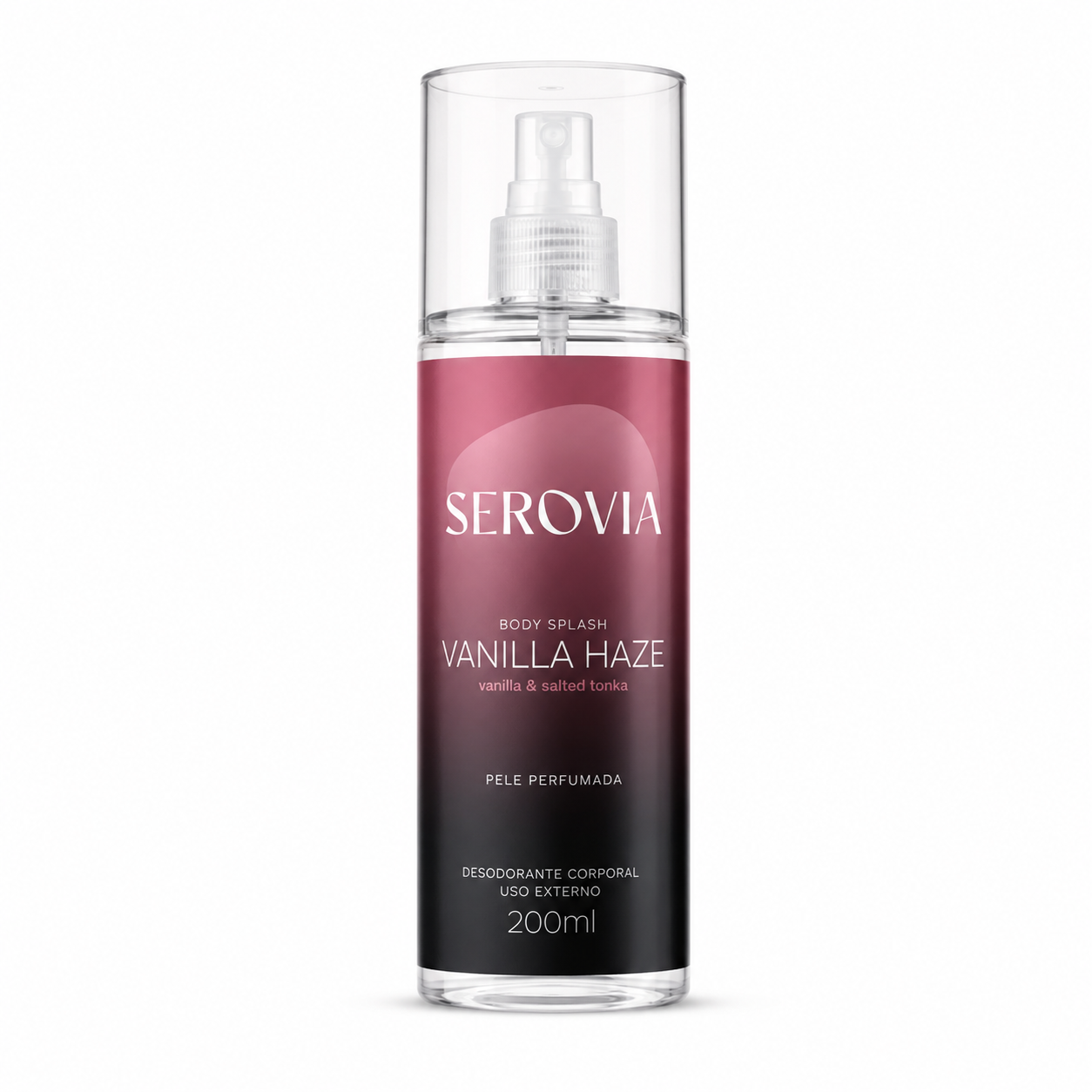 Serovia Vanilla Haze Body Splash 200ml | Baunilha Cremosa e Salted Tonka